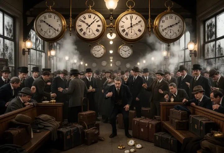 Time Zones - How Railroads Forced Standardized Time