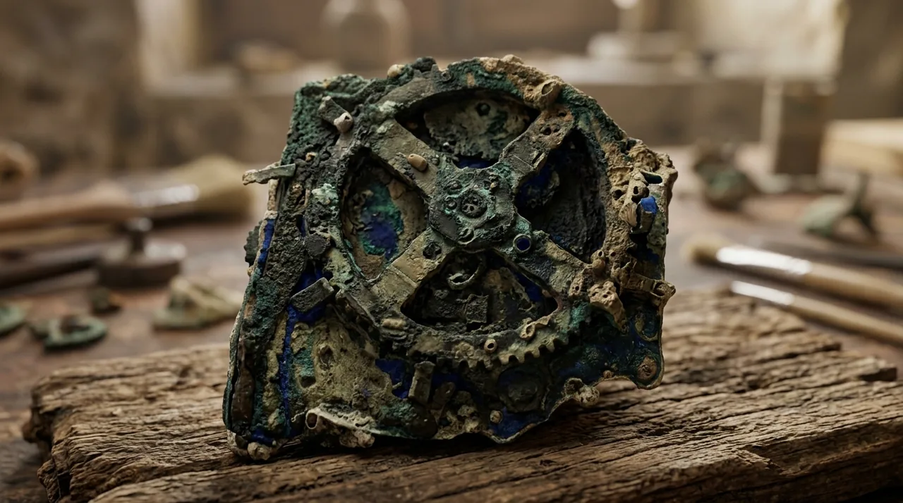 A 2000-year-old computer. Found in a shipwreck. And it took us 1400 years to catch up.
