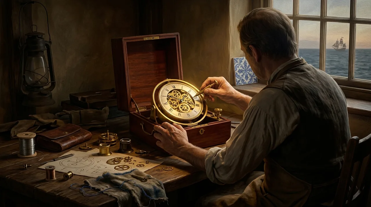 Thousands of sailors died because nobody could figure out where they were at sea. A self-taught carpenter solved what the greatest scientists couldn't - and it took him 40 years.