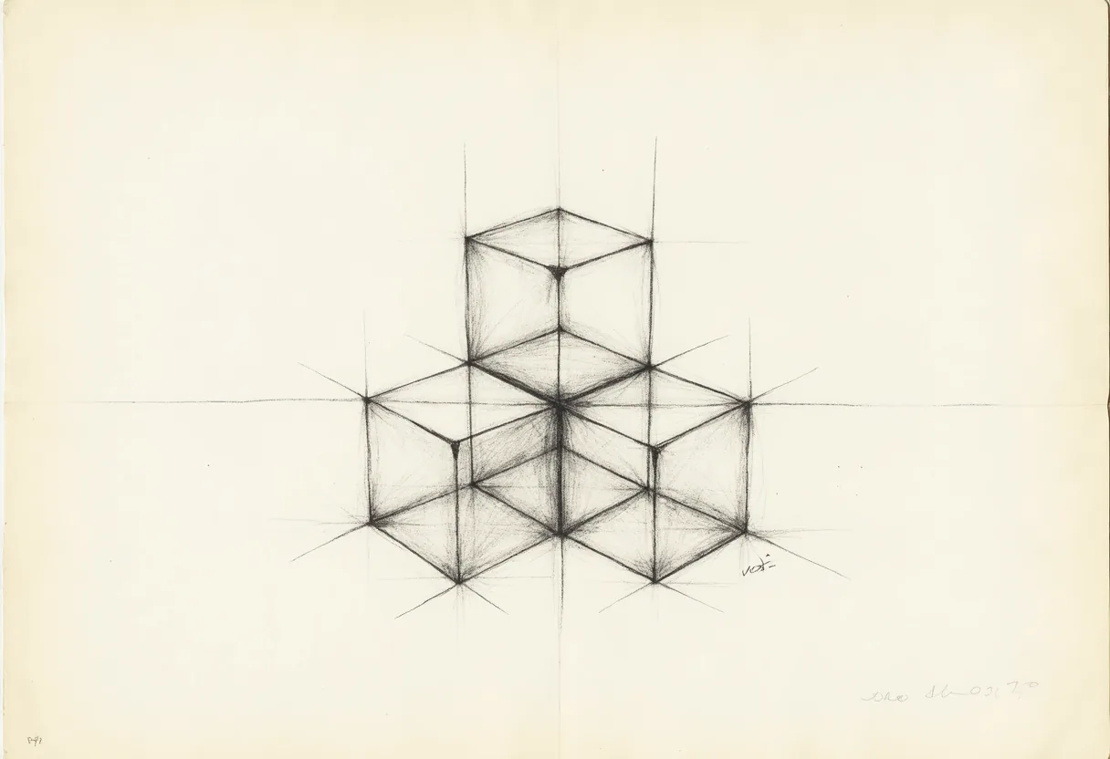 The impossible three-dimensional triangle that you can draw, but can never physically construct.