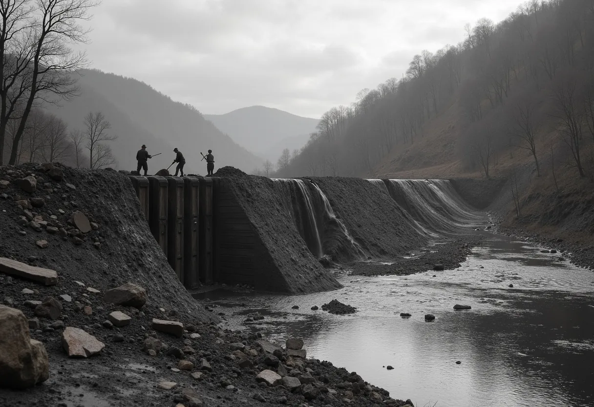 How a rich man's hunting club lowered a dam to let their carriages pass, leading to a flood that washed away a city.