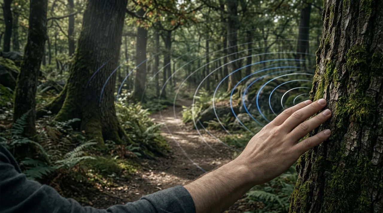 Some blind people can ride bikes, play basketball, and navigate forests. They see with sound - clicking their tongues to create a mental map of the world.