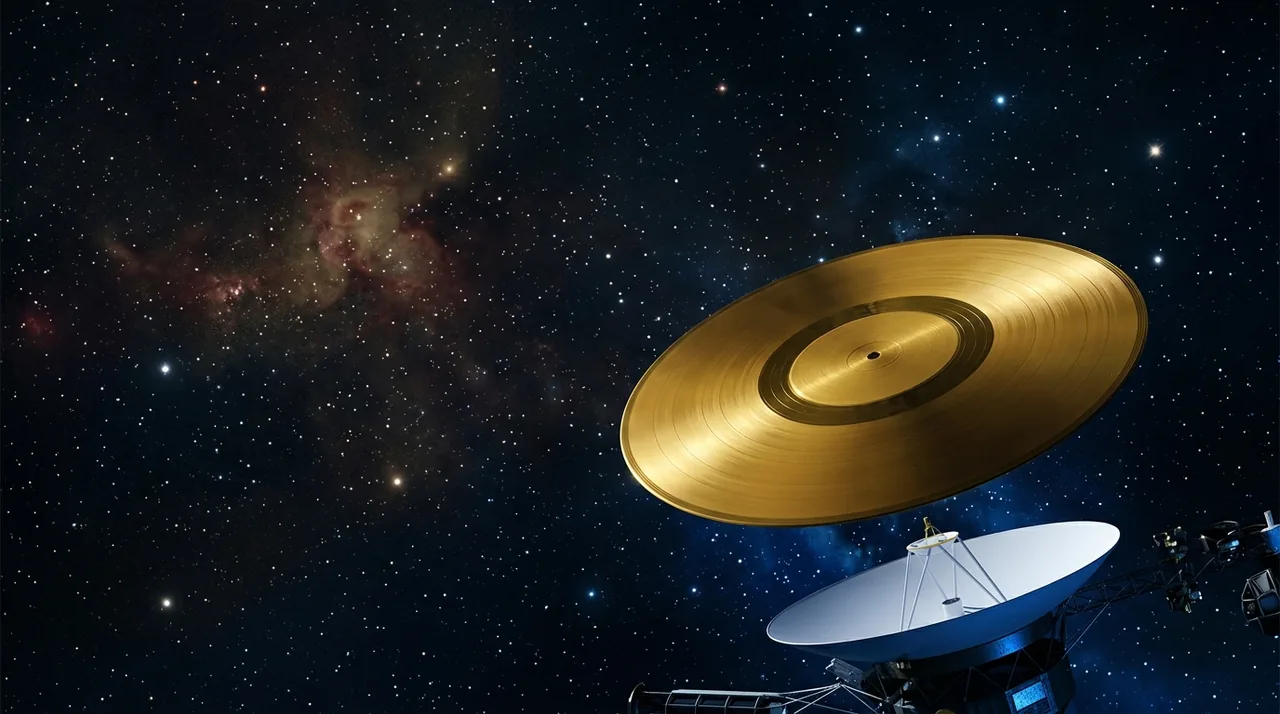 In 1977, we sent a message to aliens. It's still traveling, carrying the sounds of Earth, including a human heartbeat - from a woman in love.
