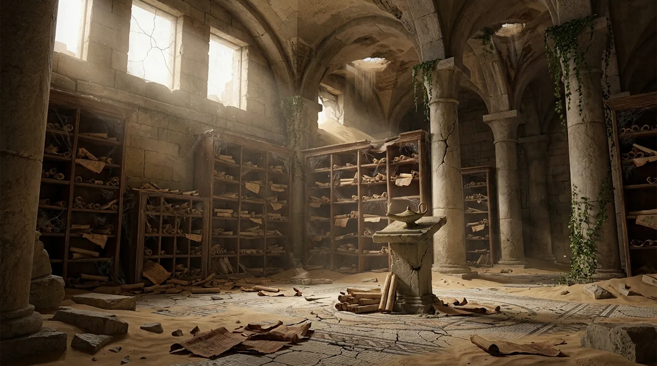 We didn't lose it in one fire. We lost it through neglect—over centuries.