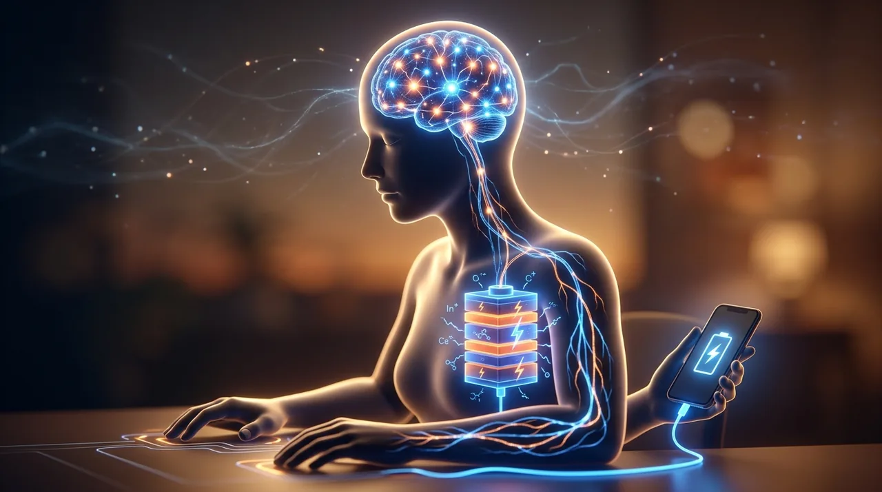 Your phone battery is a controlled chemical reaction. So is your brain. You're thinking with electricity generated by chemistry.