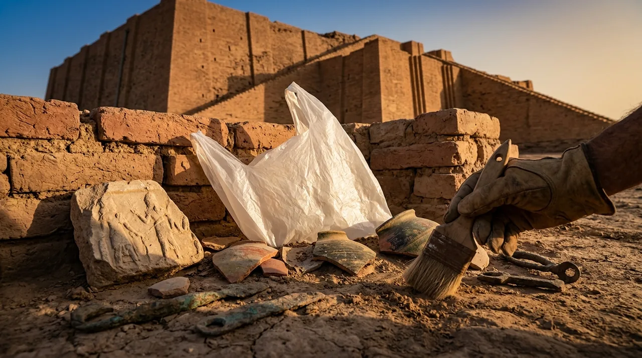 The plastic bag in your kitchen will outlive your great-grandchildren. It will outlive most buildings standing today. It might outlive human civilization.