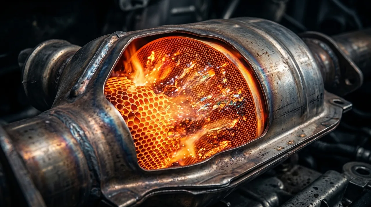 Your car's catalytic converter does chemistry that would take years—in seconds. It turns deadly gas into harmless molecules using metals worth more than gold.