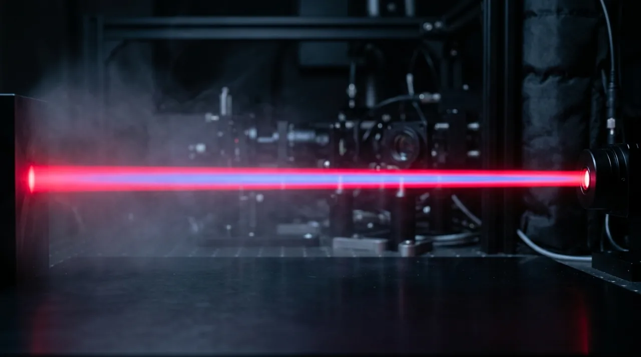 A laser is light marching in perfect sync. Trillions of photons moving identically. It can cut through steel or read data smaller than bacteria.