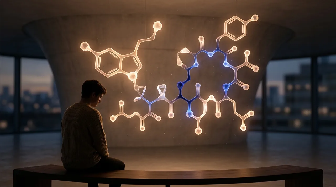 A molecule smaller than a grain of salt just decided whether you feel happy or sad. It's called a hormone. And right now, these invisible chemicals are controlling every emotion you have.