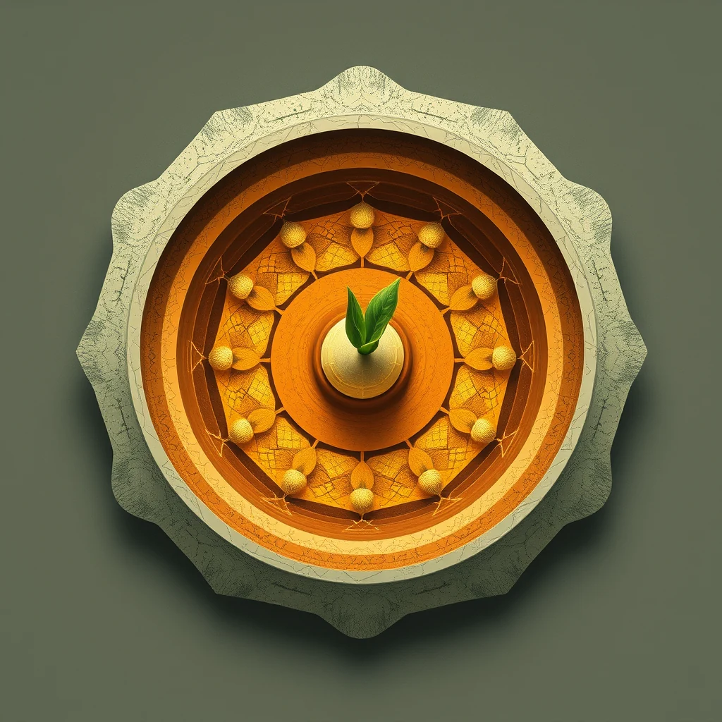 A cross-section illustration depicts the C4 carbon fixation process, showing concentric layers with leaves and carbon dioxide molecules surrounding a central plant structure to enhance photosynthesis efficiency.