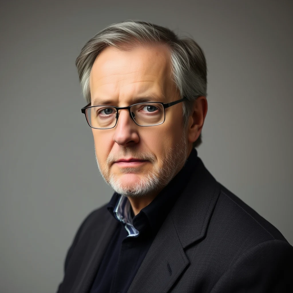 Christopher Clark, a Cambridge historian, is depicted wearing glasses and a dark suit, with a serious expression, against a neutral background.