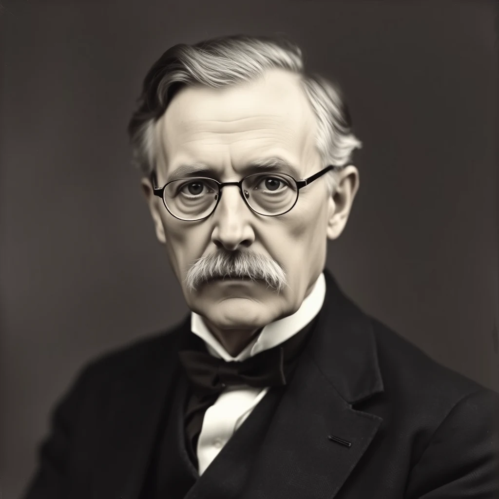 A black-and-white portrait of G. H. Hardy, an English mathematician wearing glasses, a bow tie, and a suit, with a serious expression.