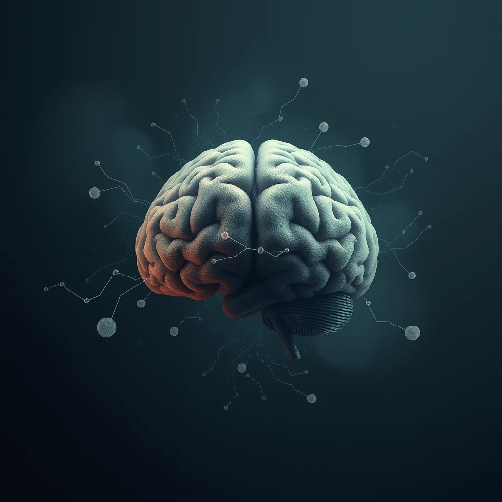 A brain with neural connections extending outward symbolizes neuroplasticity, the brain's ability to adapt and reorganize its neural pathways in response to experiences.